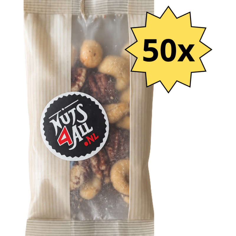 Mélange de noix salé 30g x 50 pièces | Nuts4all