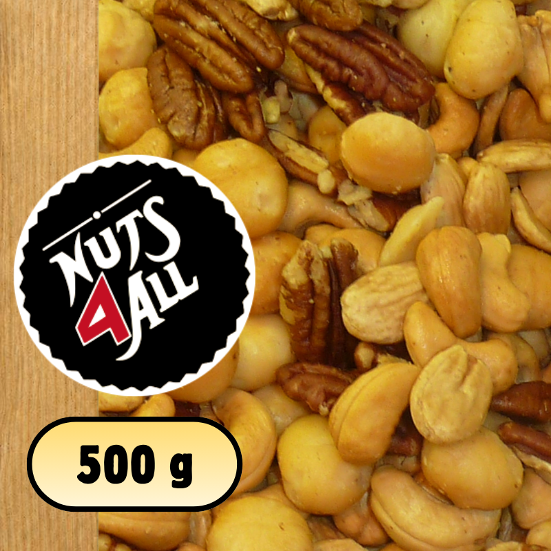 Salted Macadamia Mix 500g - Luxury Nut Mix | Nuts4all